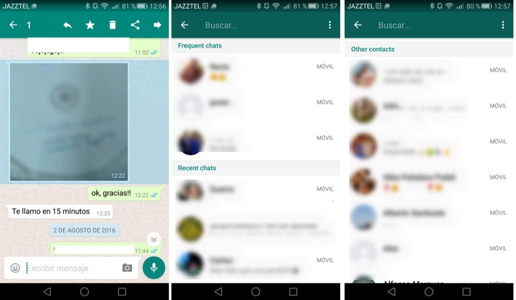 Whatsapp Añade Los Chats Frecuentes En La Beta De Android 3799