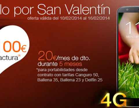 Las cinco mejores ofertas para renovar el móvil por San Valentín