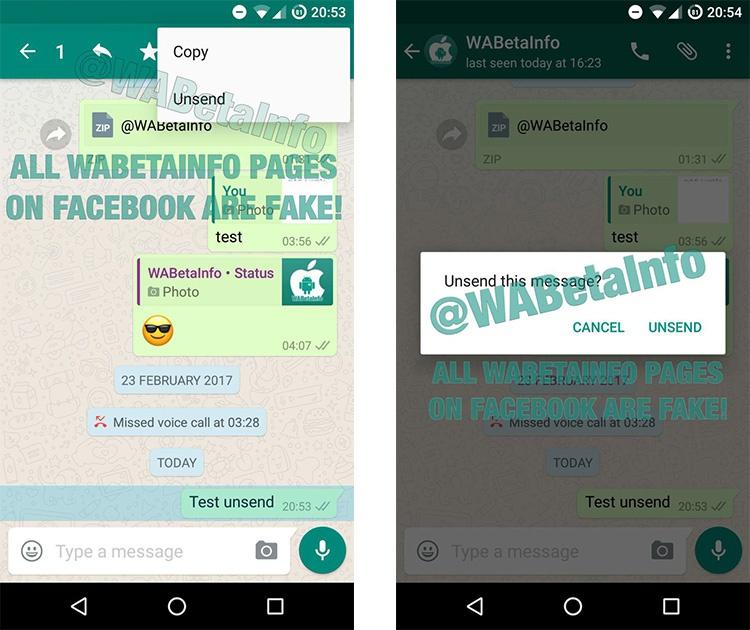 Whatsapp Cómo Anular Y Borrar Mensajes Enviados 8558