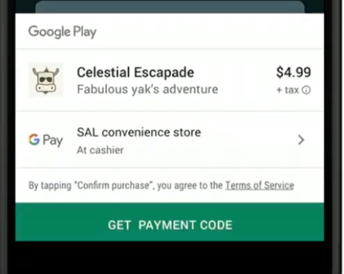 play store payment
