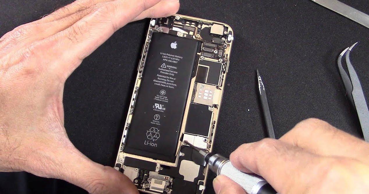 Cambiar Bateria Iphone 6S Online Reparación de Móvil Madrid