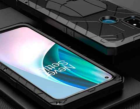 Funda Para Samsung Galaxy S23 Plus Con Tarjetero Diseño Carbono Azul Y  Plateado con Ofertas en Carrefour