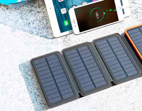 Cargador solar para móvil, los tres mejores modelos