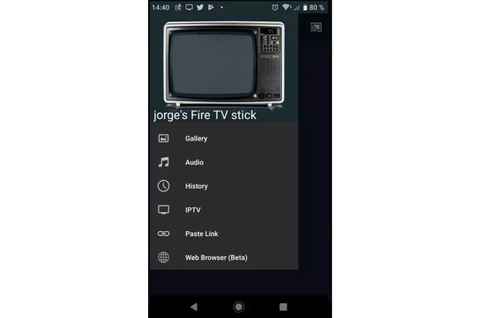 Cómo enviar vídeos desde el móvil a un  Fire TV Stick