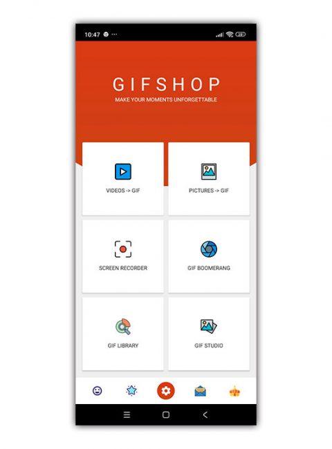 gifshop app gif maker