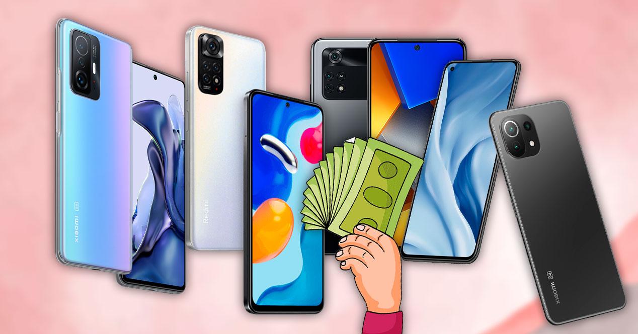 Los 5 móviles baratos más vendidos de : dominio total de Xiaomi