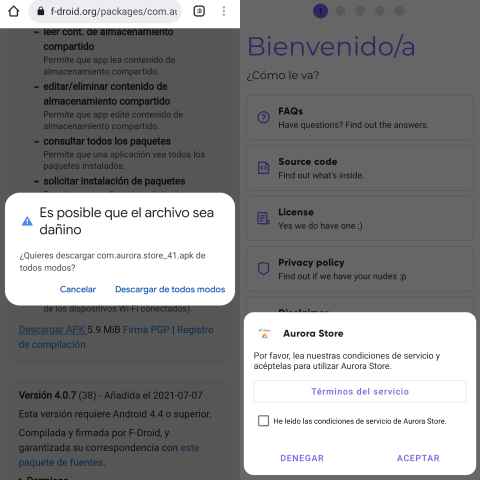 Cómo descargar apps de Google Play que no están disponibles en tu país con  Aurora Store