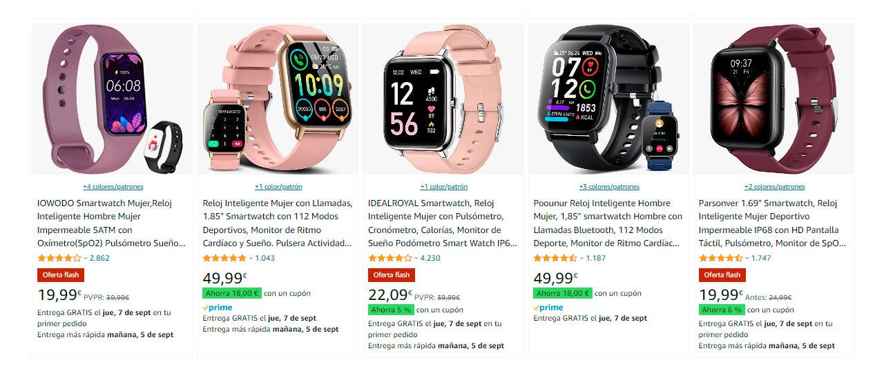 Comprar uno de estos relojes inteligentes en  es tirar el dinero