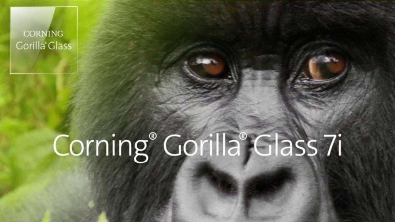 Presentación con Gorila de Corning Gorilla Glass 7i