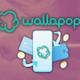 Logo de Wallapop con símbolos sobre cobros de ventas