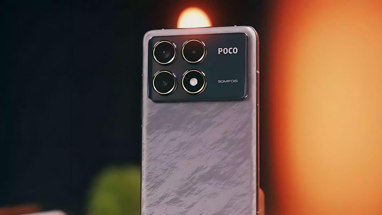 POCO F6 Pro diseño parte trasera