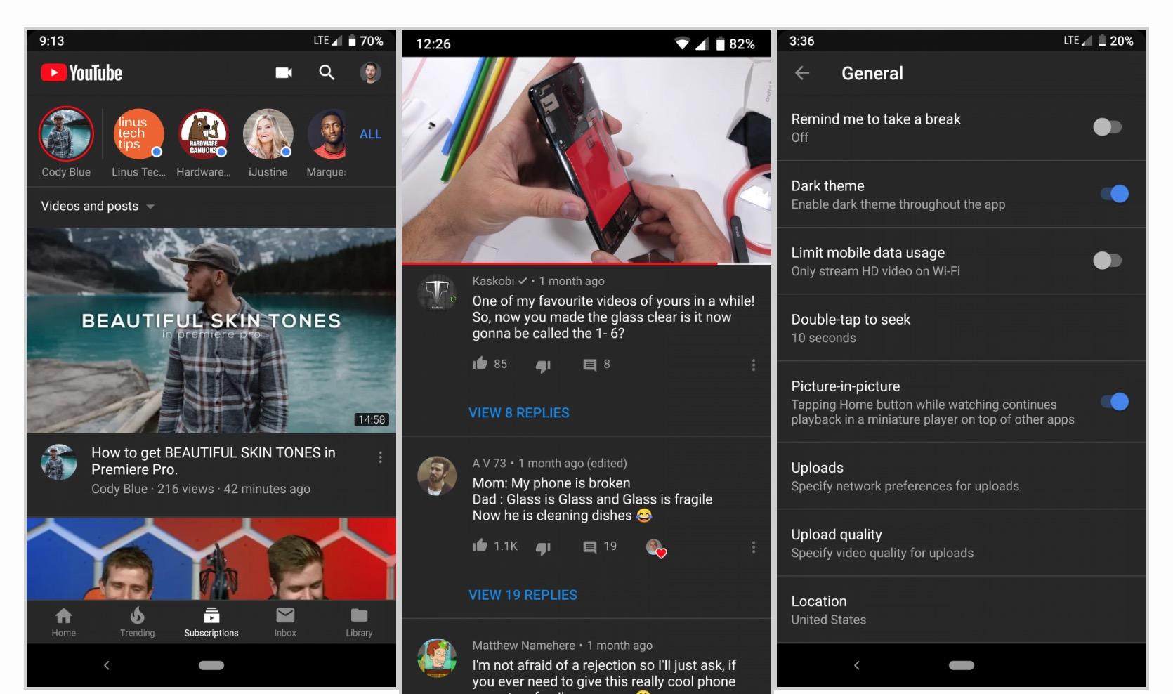 Cómo Activar El Modo Oscuro De Youtube En Tu Teléfono Android 2762