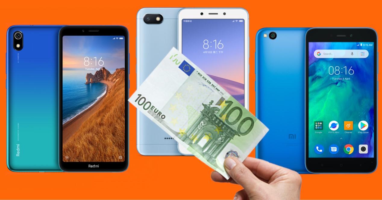 Los mejores móviles de Xiaomi por menos de 100 euros
