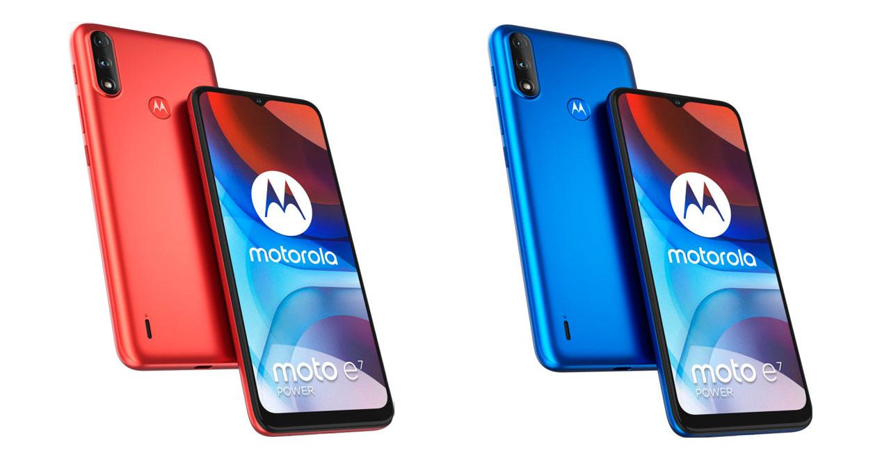 moto e7 power colores